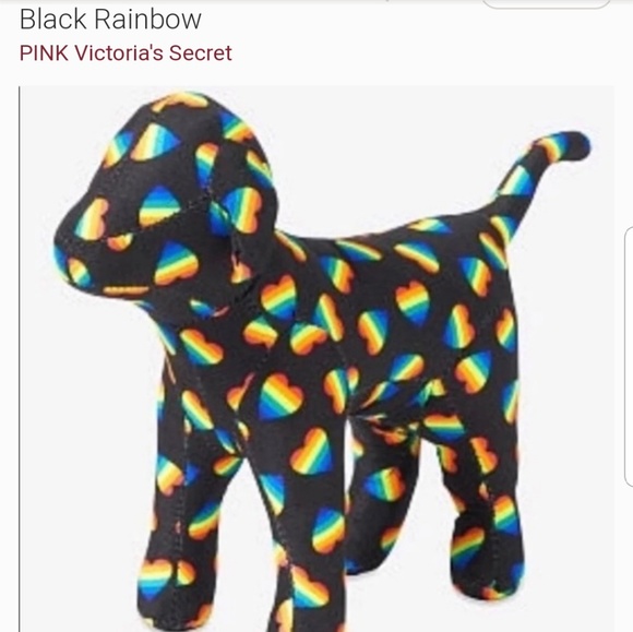 Victoria's Secret PINK Mini Pride Dog ❤🐶❤ - Picture 2 of 6